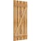 Ekena Millwork Spaced Board-n-Batten Shutters w/Z-Bar, Rough Sawn Western Red Cedar, 23W x 46H, PR RBS06Z23X046RWR - alternate 5
